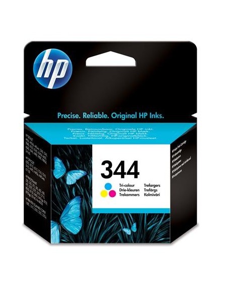 Cartucho de tinta original HP 344 (600 páginas) tricolor