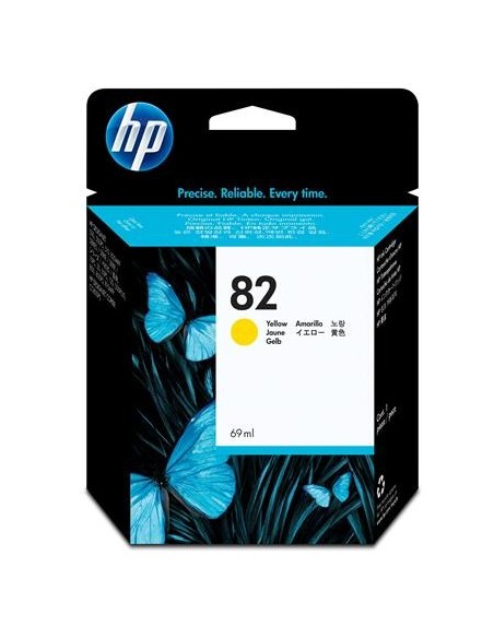 Cartucho de tinta original HP 82 Amarillo C4913A | kiwiku