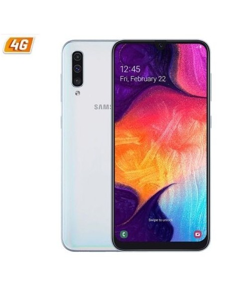 Oferta - Movil Smartphone Samsung Galaxy A50 Ds A505 4G 128G Blanco. SM-A505FZWSOR