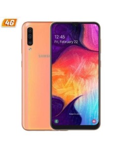 Ofertón Samsung Galaxy A50 Naranja 128gb/4gb Ram. SM-A505FZOSPHE