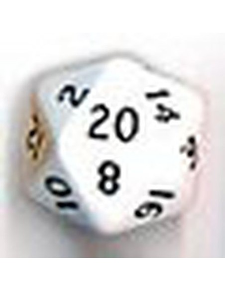 Bolsa 50 dados 20 caras opaco