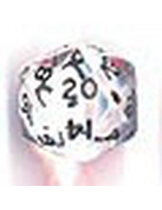 Bolsa 50 dados 20 caras gema