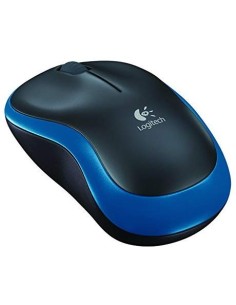 Comprar Logitech M185 - Ratón Ambidextro Óptico Azul y Negro 2