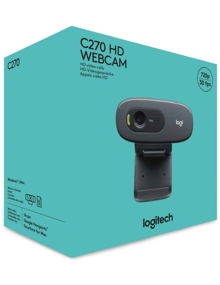 Oportunidad Logitech HD Webcam C270 3Mpx. 960-001063