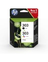Cartucho de Tinta original HP 303 Pack 2 unidades Negro y Tricolor