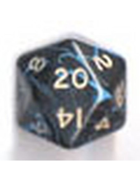 Bolsa 25 dados 20 caras oblivion