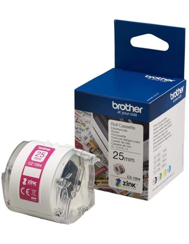 Brother CZ-1004 - Cintas impresoras de etiquetas Color Rosa
