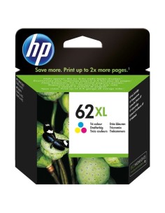Ofertón HP C2P07AE PACK TINTA HP 62XL TRICOLOR | kiwiku