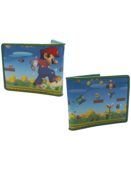 Cartera nintendo mario full print