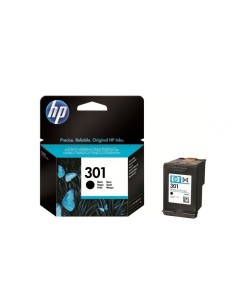 Comprar Hp Cartucho tinta negro 301 (190 páginas) | kiwiku