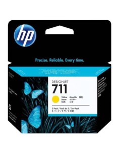 Oportunidad HP original Tinta amarilla HP 711 pack 3 | kiwiku
