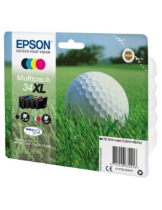 Oportunidad Epson C13T34764010 Ink/34XL CMYK | kiwiku
