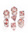 Qw dados rpg clasico set transparentes (7)