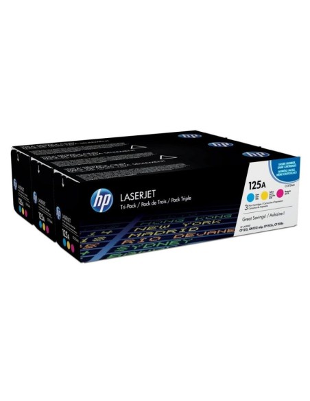 Oferta - Hp CF373AM TONER TRICOLOR (CYM) 125A PACK 3 | kiwiku