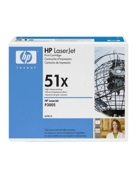 Oferta - TONER NEGRO LASERJET 3005/3027/3035 Q7551X | kiwiku