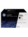 Tóner original HP 05A negro 2 packs - CE505D