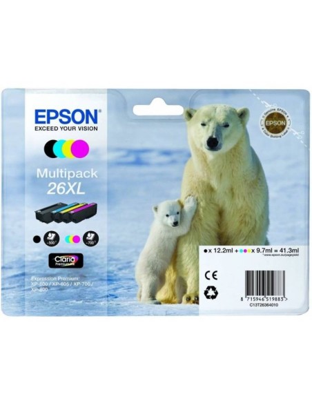 Comprar Epson C13T26364010 multipack 26XL original | kiwiku
