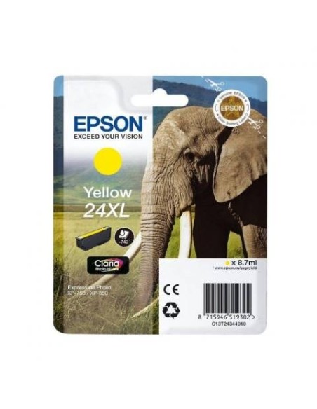 Comprar Epson C13T24344012 TINTA 24 AMARILLO XL | kiwiku