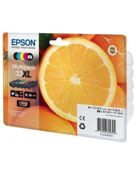 Oferta - Epson Multipack Premium BK/PBK/C/M/Y 33 XL | kiwiku