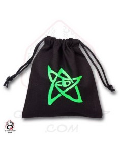Qw bolsa dados cthulhu negro