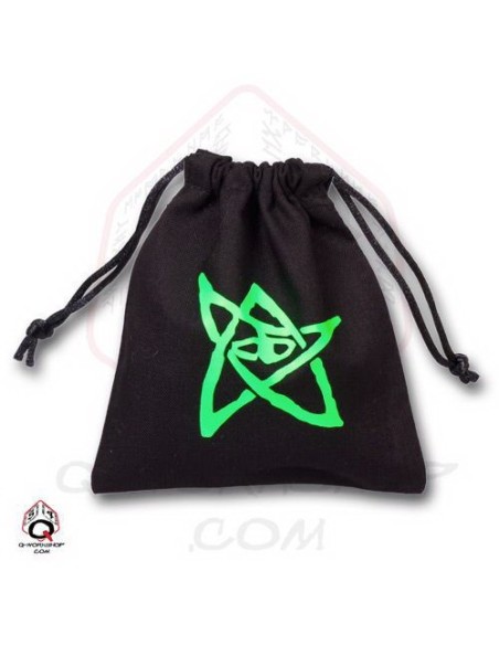 Qw bolsa dados cthulhu negro