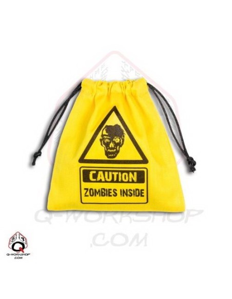 Qw bolsa dados zombie amarillo