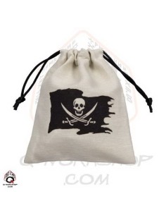 Qw bolsa dados pirata blanco