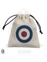 Qw bolsa dados uk simbolo blanco