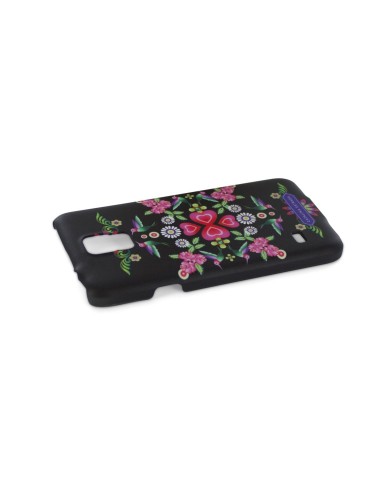 Catalina Estrada CACT004 - Carcasa para Samsung Galaxy S5, diseño de corazón, negro: Catalina Estrada: Kiwiku.com: Electrónica