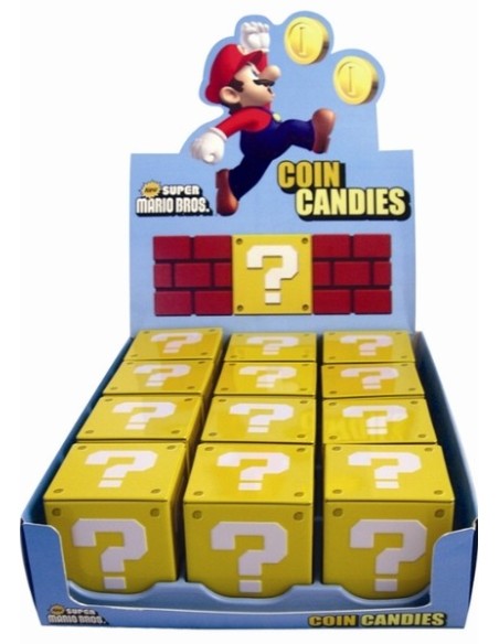 Display mario nintendo monedas con caramelos (12)