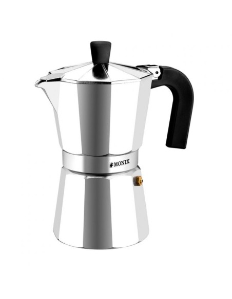 Comprar MONIX M620009 Cafetera 9 tazas aluminio | kiwiku