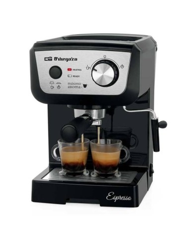 Cafetera orbegozo espresso ex 6000 - 1050w - 20 bar - deposito de