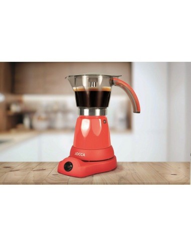 Comprar Jocca 5449R Cafetera italiana elec. 6 tazas | kiwiku