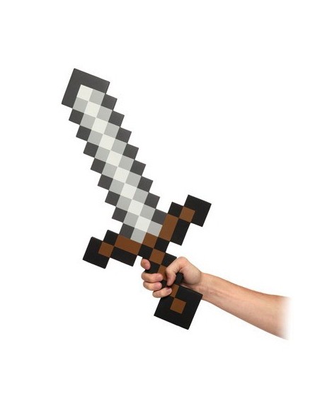 Minecraft espada foam 65 cms