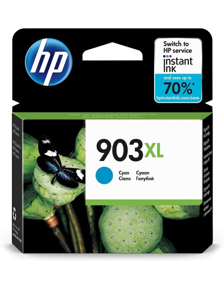 Ofertón Cartucho de tinta original HP Cian - T6M03AEBGY