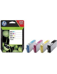 Comprar HWP 364 CMYK Cart. Combo 4-Pk (N9J73AE) | kiwiku