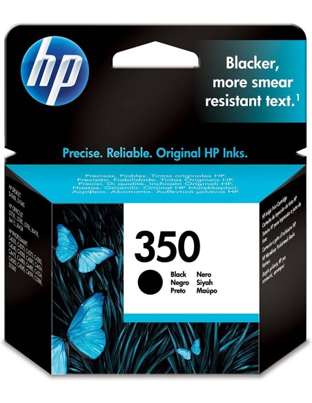 Ofertón Cartucho de tinta original HP 350 Negro - CB335EE | kiwiku