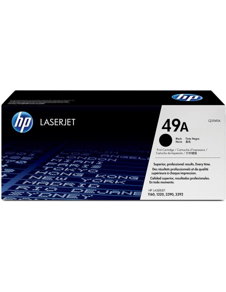 Ofertón HP Q5949A 49A Cartucho de Tóner Original, 1 unidad, negro | kiwiku