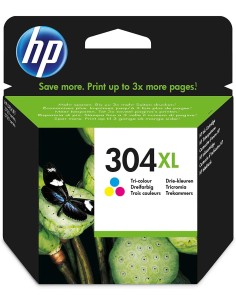 Ofertón Cartucho de tinta original HP 304XL Multicolor - N9K07AE | kiwiku
