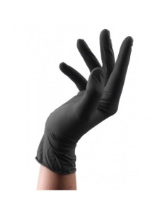 Oferta - EUROSTIL 6461 Eurostil guantes latex 20u negro m