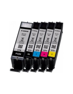 Oportunidad Multipack 5 Cartuchos Canon Tinta MULTIPACKPGI-570 | kiwiku