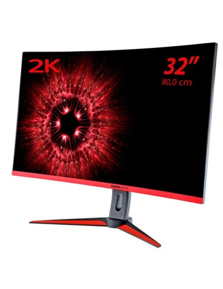 Ofertón Monitor 31.5" Hdmi Vga Hanns-gaming HG324QJB Curvo | kiwiku