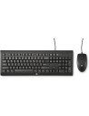 Teclado y ratón HP C2500 - QWERTY Español, USB, negro H3C53AA