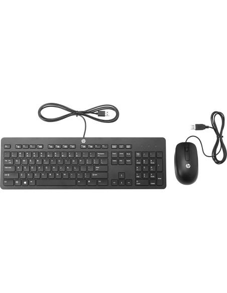 Ofertón Teclado y ratón  HP T6T83AA usb negro universal | kiwiku