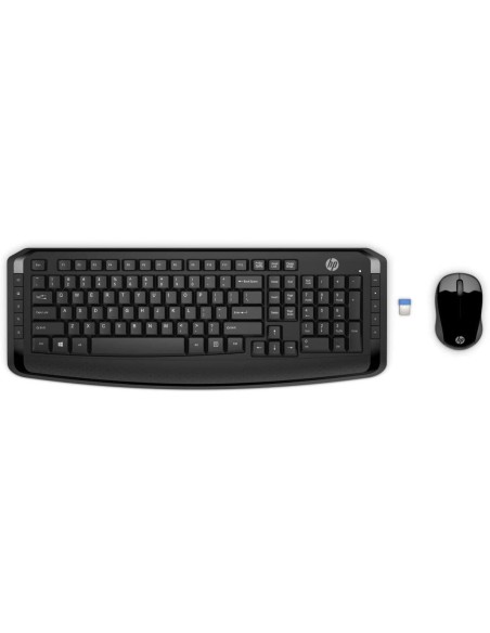 Oportunidad Teclado y ratón HP 3ML04AA inalámbricos 300 Universal | kiwiku