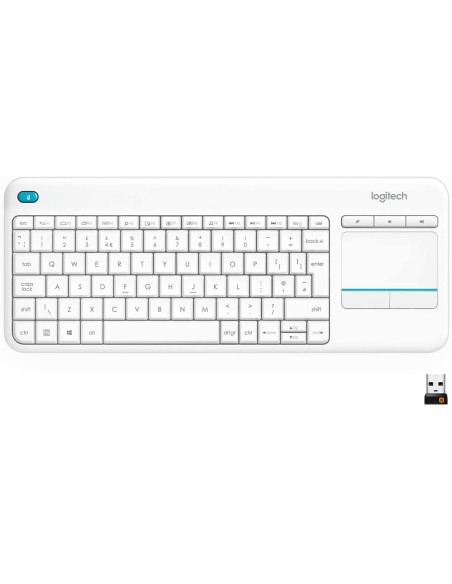 Mejor Precio en Teclado Inalámbrico 920-007138 Logitech K400 Plus, Español | kiwiku