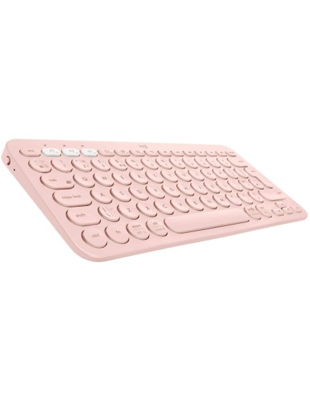 Logitech K380 Teclado Inalámbrico Rosa - Kiwiku