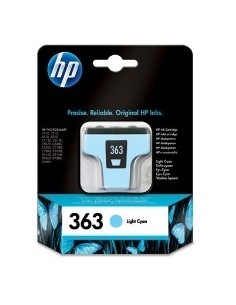 Oportunidad Cartucho Original HP C8774EE cian claro n°363
