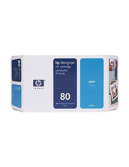 Comprar Cartucho Original HP C4872A cian Nº 80 | kiwiku