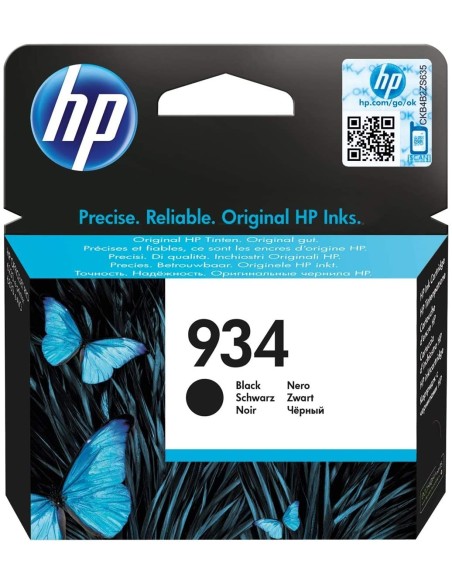 Oportunidad Cartucho Original HP C2P19AE Negro Nº 934 | kiwiku